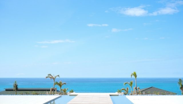 一望できる東シナ海