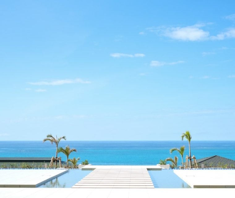 一望できる東シナ海