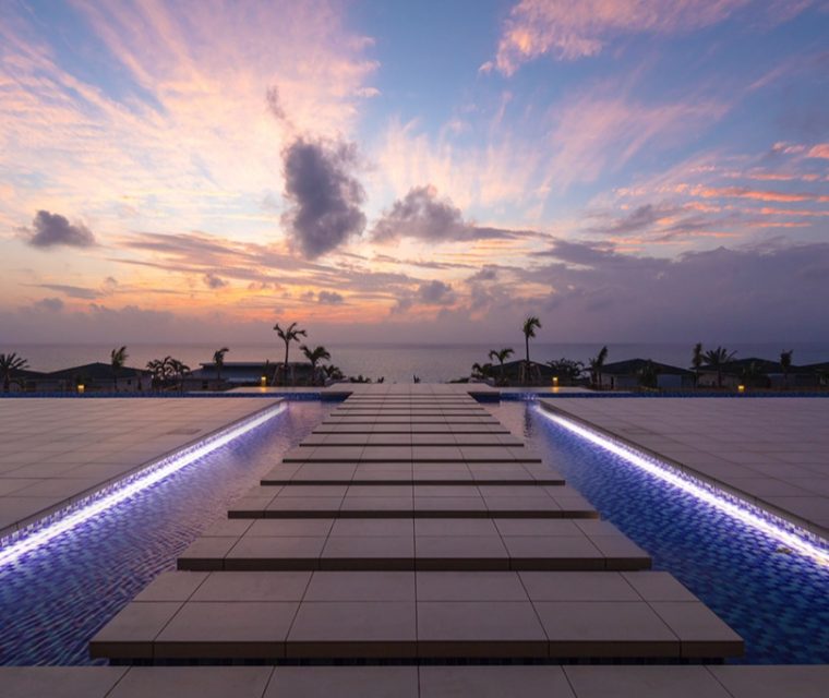 幻想的な夕焼け