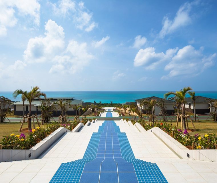 中央階段からの眺め