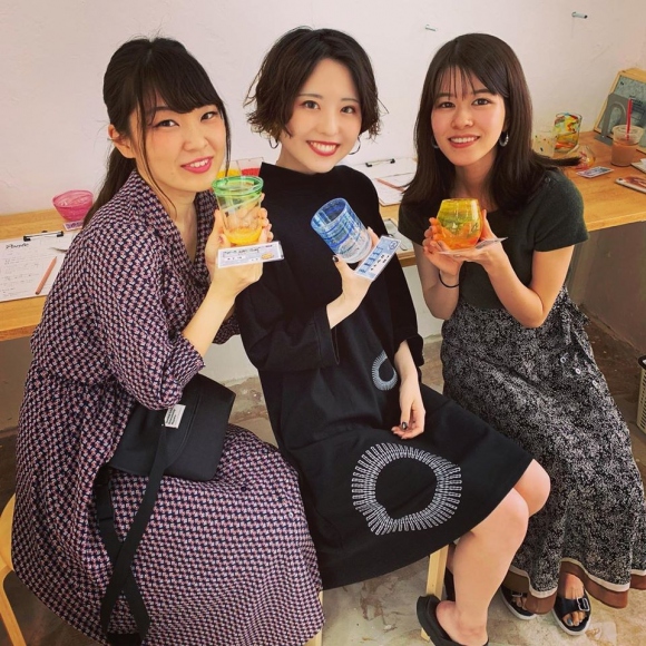琉球吹きガラス体験