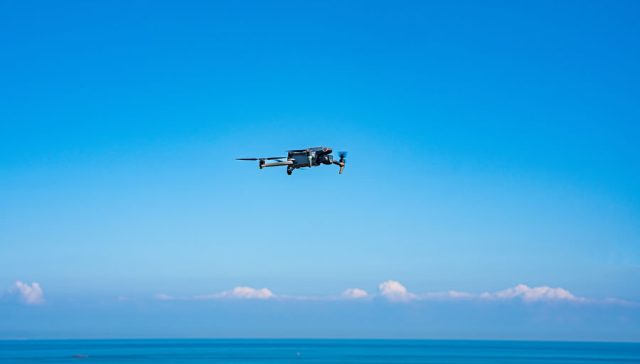 ドローンによる撮影