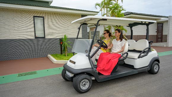 施設内散策・レンタルカート