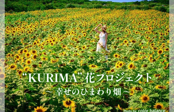 "KURIMA" 花プロジェクト ～幸せのひまわり畑～