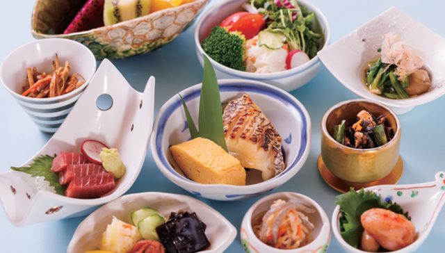 日本料理吉祥の朝食