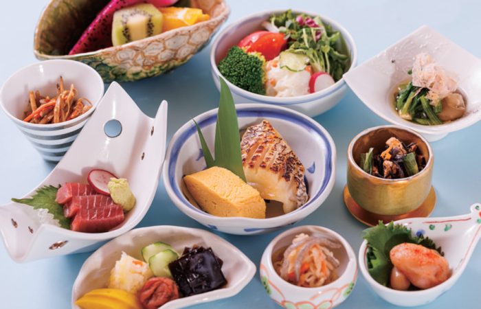 日本料理吉祥の朝食
